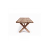 TEAK RECYCLED DINING TABLE 300 - DINING TABLES